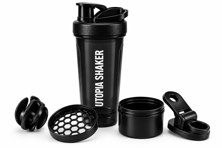 Utopia Shaker Bottle – Premium Protein & Creatine Shaker