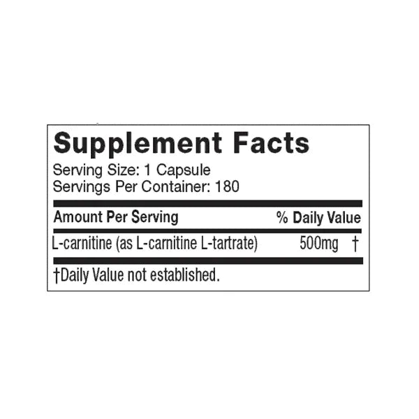platinum pure l-carnitine by muscletech