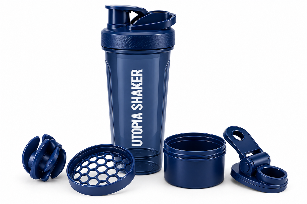 Utopia Shaker Bottle – Premium Protein &amp; Creatine Shaker